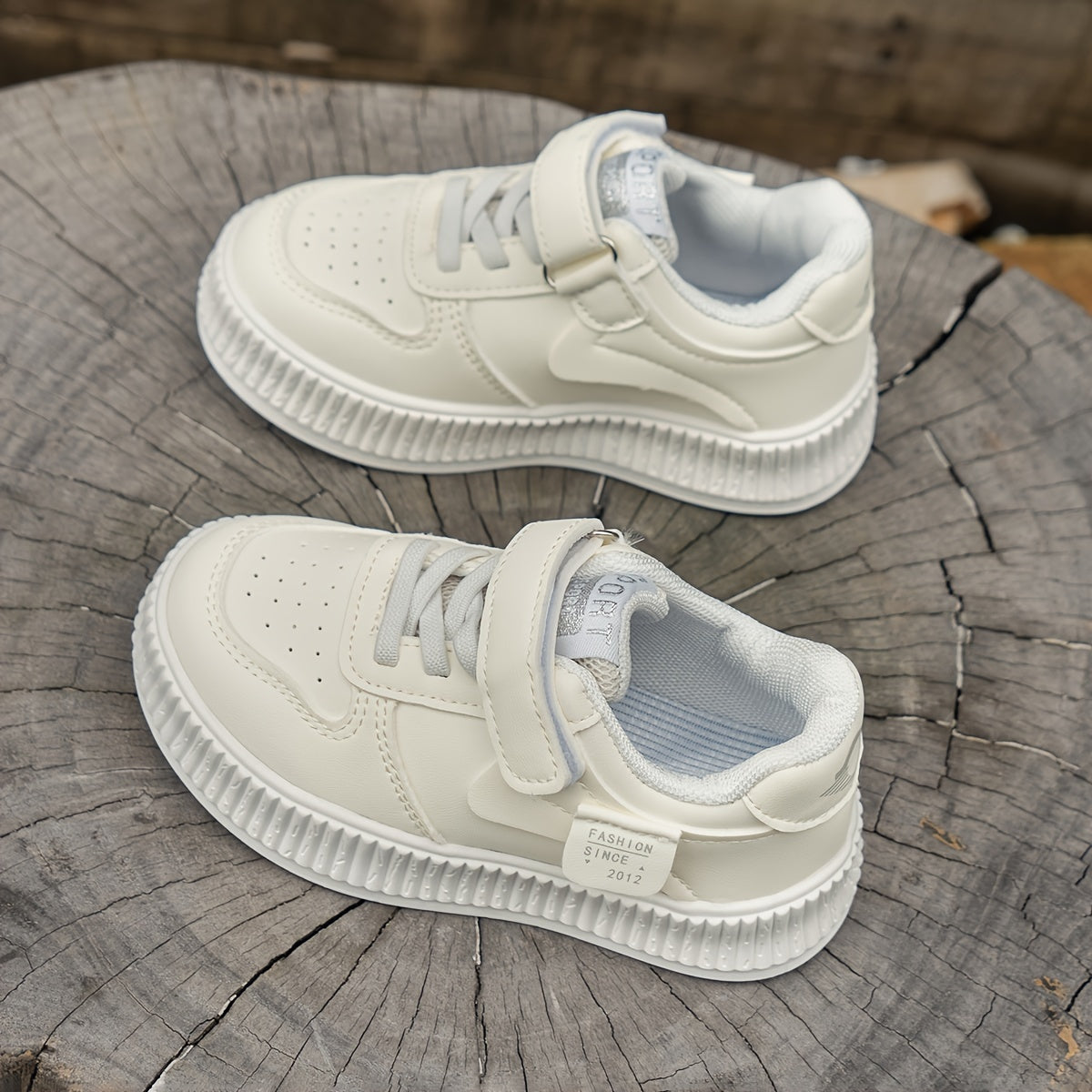 Мальчики и Девочки Весна Осень Повседневные кроссовки Дышащая ткань Низкий топ Детские уличные туфли