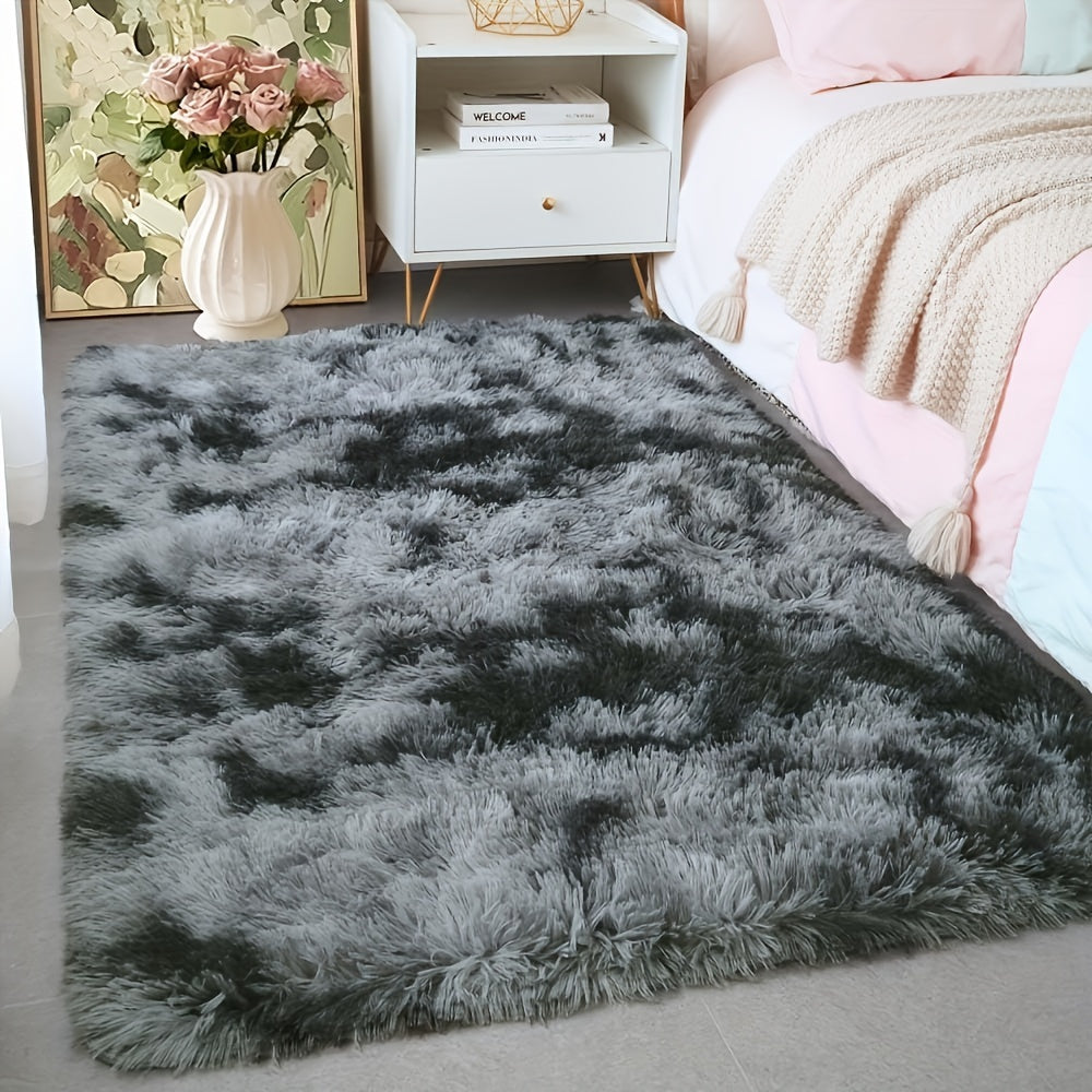 Soft Shaggy Carpet for Living Room Bedroom Hallway, Easy to Maintain