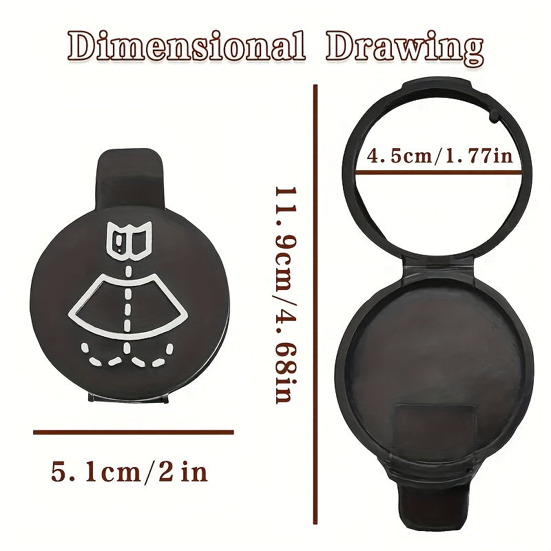 Silicone Wiper Fluid Reservoir Cap Durable Replacement Water Tank Cover