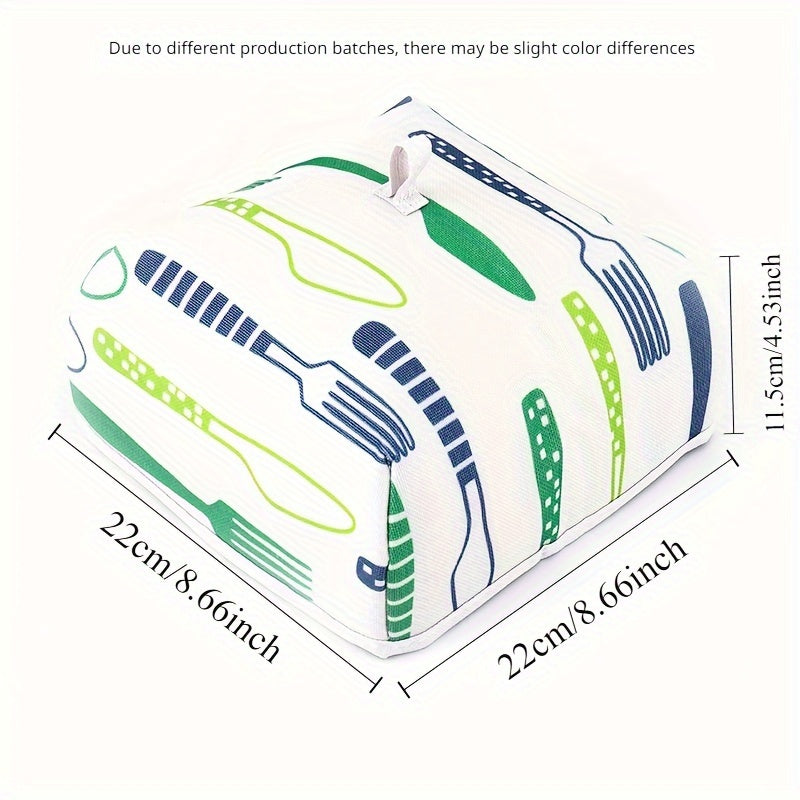 Foldable Insulation Food Cover for Kitchen Dust and Insect Protection 1pc