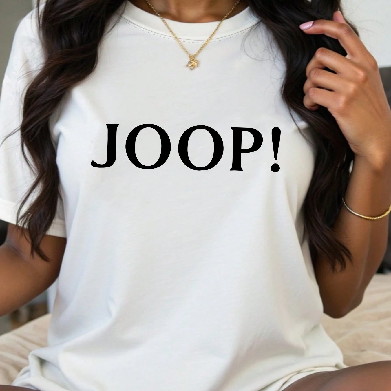 Women's Graphic Print T-Shirt Casual Short Sleeve Oversized Black White Letters