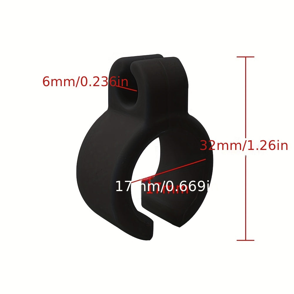 Unisex Silicone Finger Protector Ring for Cigarette Holding Smoking Accessory