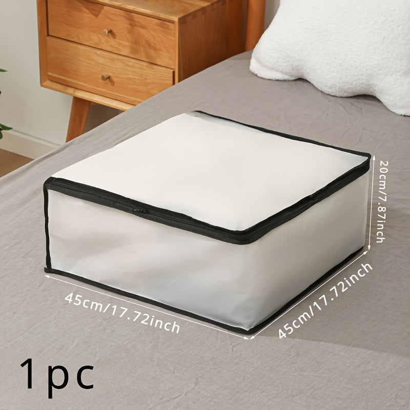 Kiyimlar va yostiqchalar uchun katta hajmli saqlash sumkasi, yotadigan joy osti tashkilotchisi