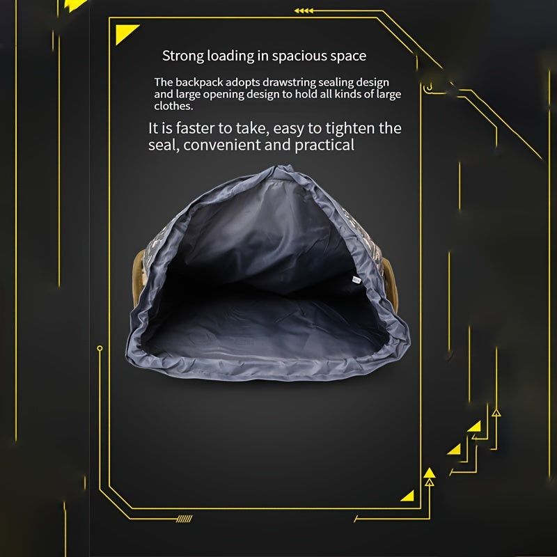 Large 80L Water-Resistant Hiking Backpack for Men and Women Travel and Mountaineering