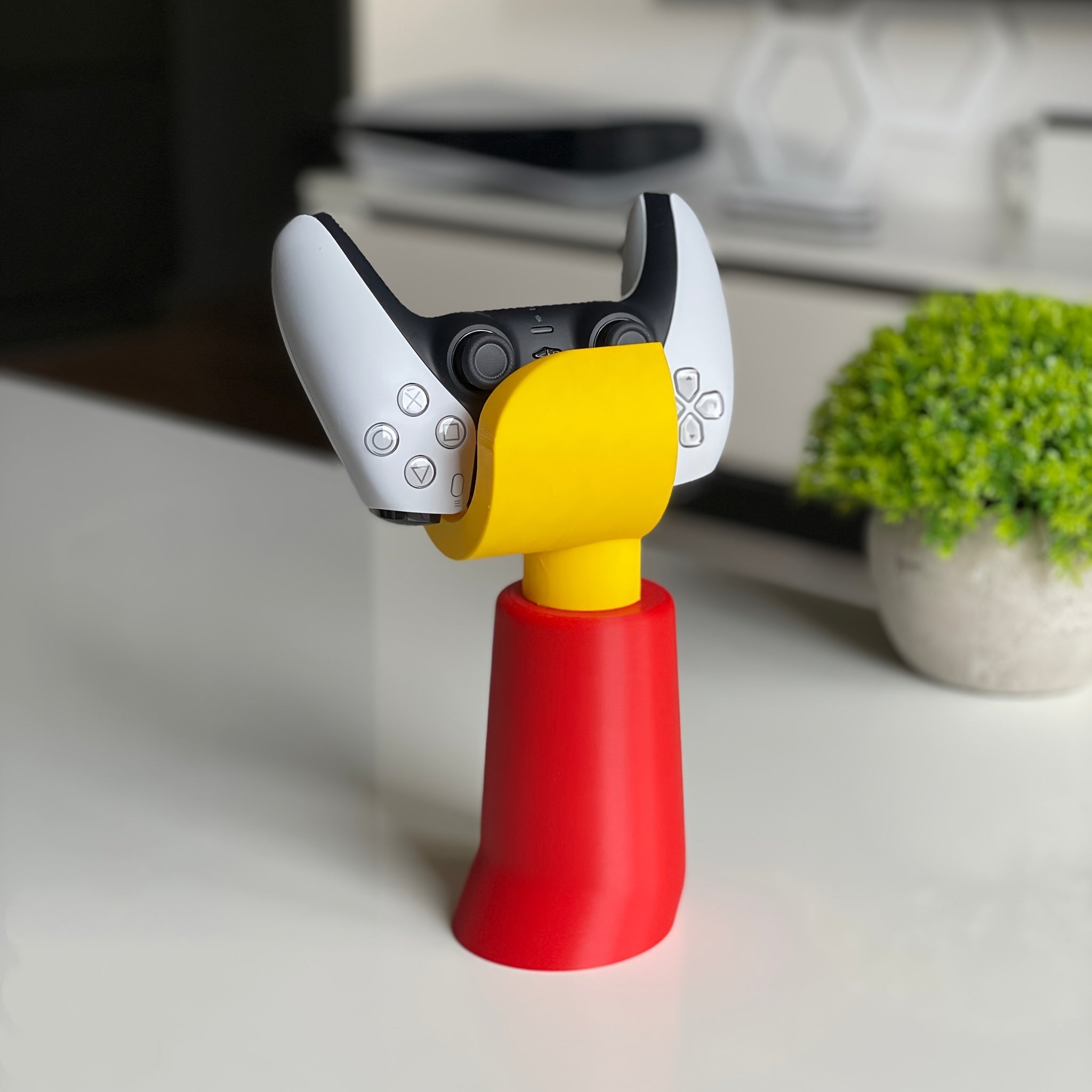 Яркая подставка для контроллера, вдохновленная конструкторами, для PS5, Xbox, Switch, органайзер для стола