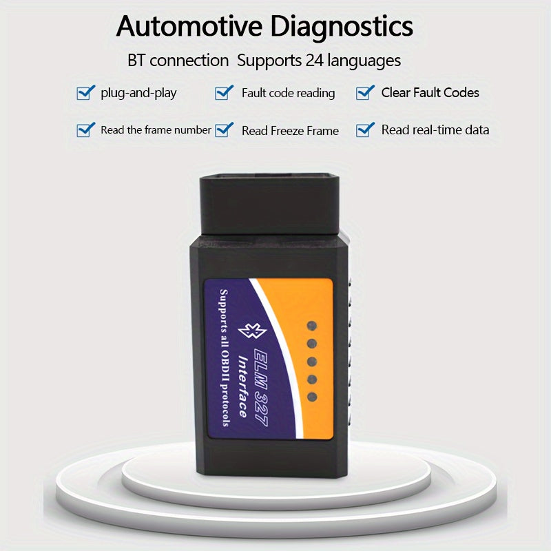 Wireless OBD2 Diagnostic Scanner for Cars Car Engine Code Reader