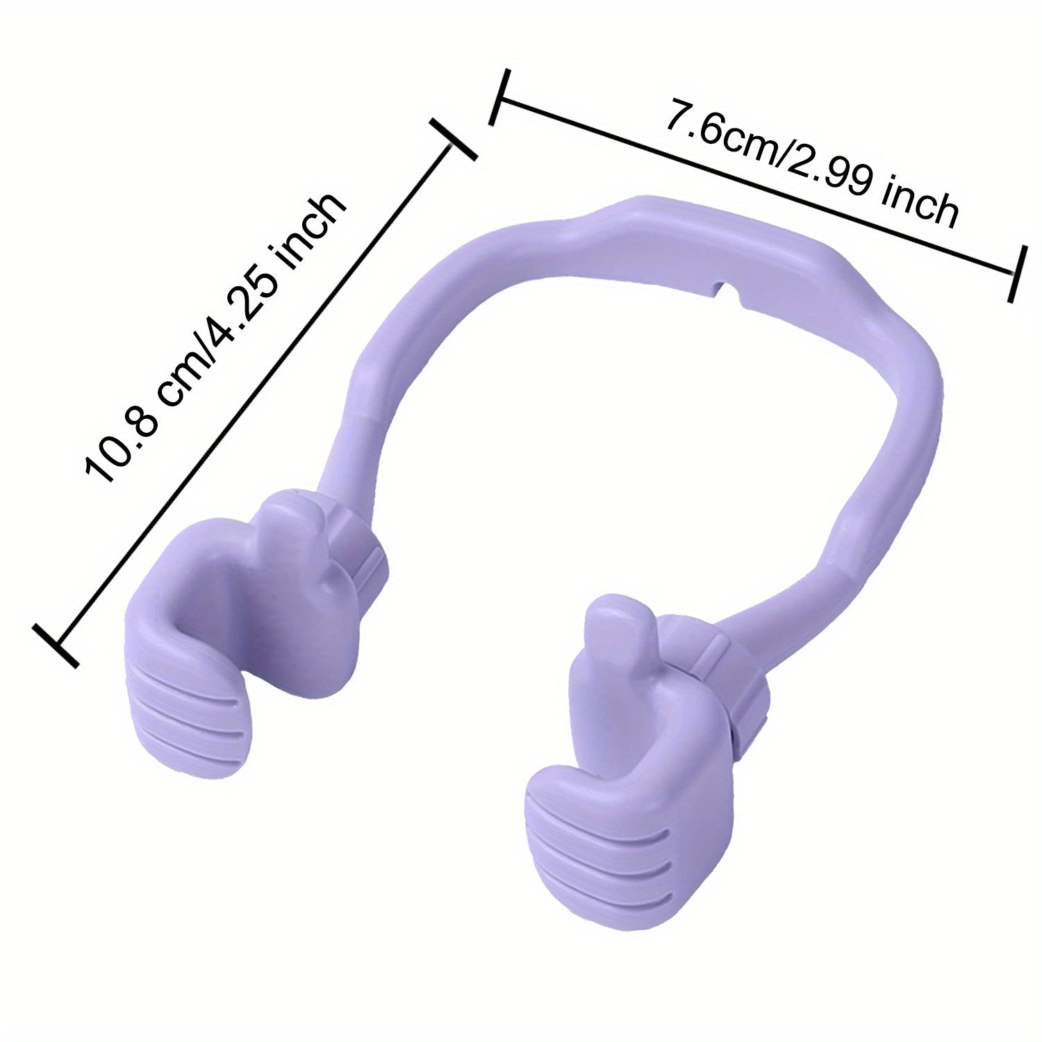 Adjustable Phone Holder with 360° Rotation, Portable Desktop Stand, Sturdy Plastic