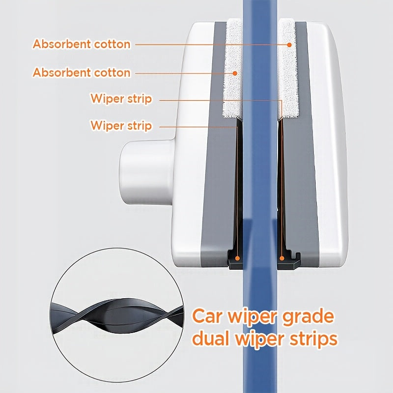 Magnetic Double-Sided Window Cleaner for Glass Up to 3.05cm Thick Safety and Easy Cleaning