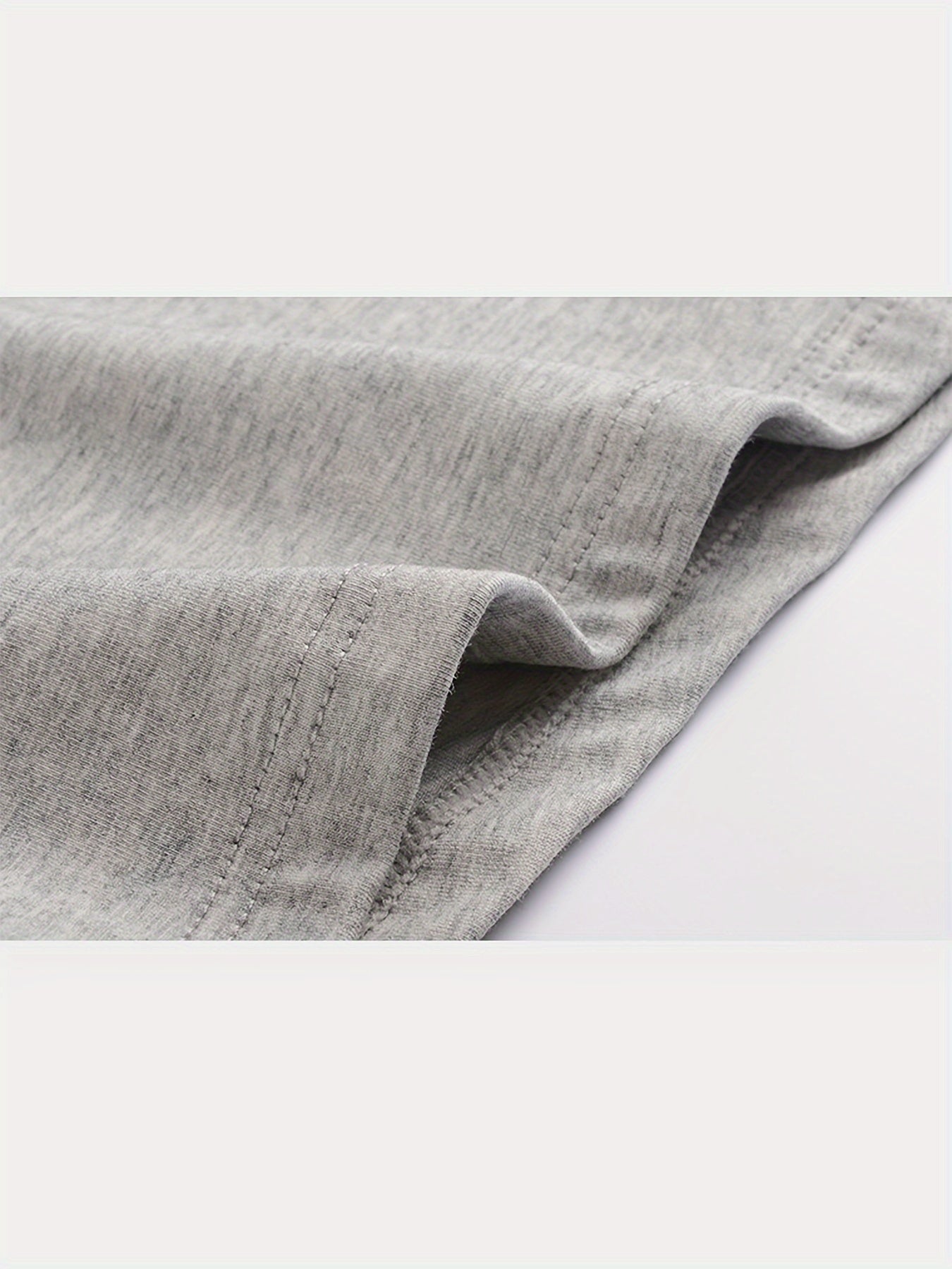 Men's Travel Underwear with Large Pockets Square Cut Double Zipper Cotton Spandex