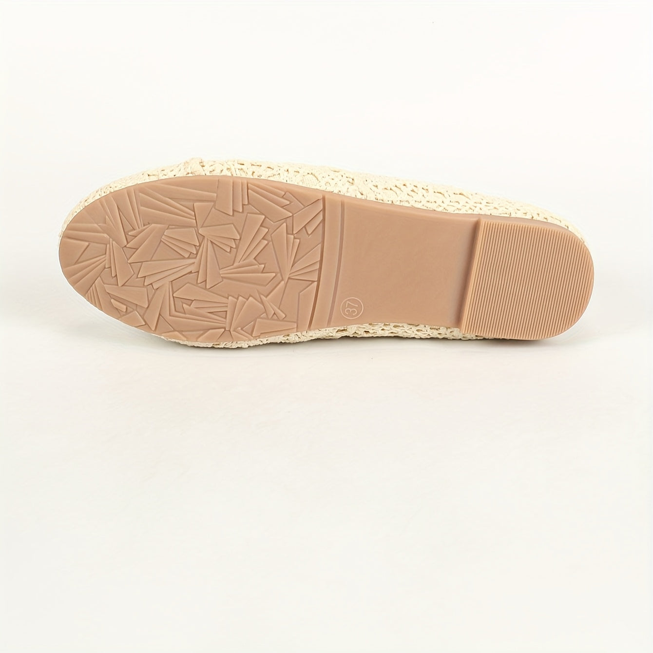 Women Slip-On Mary Jane Flats with Lace Detailing Breathable Fabric Easy Wear