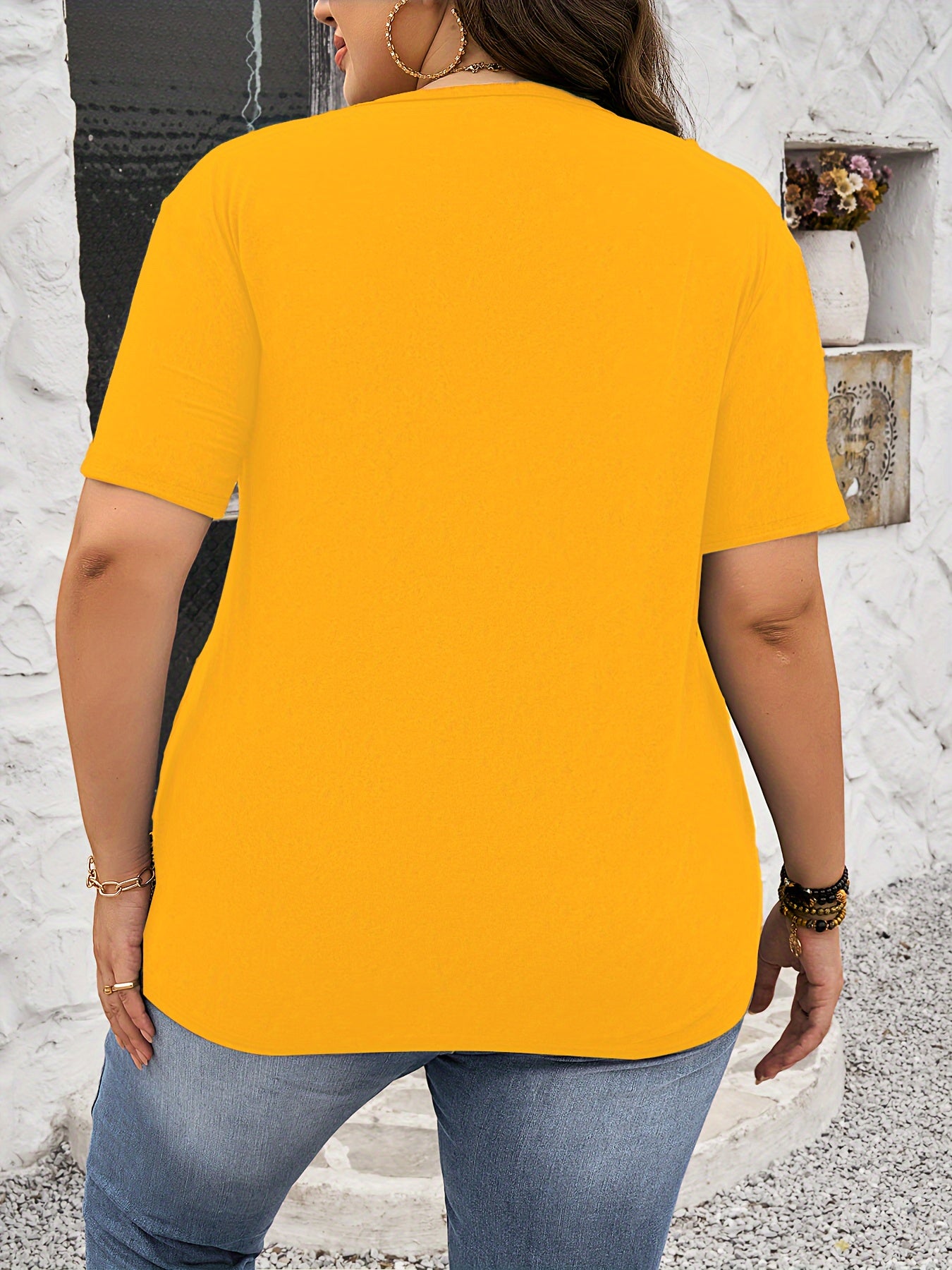 Girls Plus Size Sparkly Sequin Graphic Tee Set Comfortable Easy Care Gift