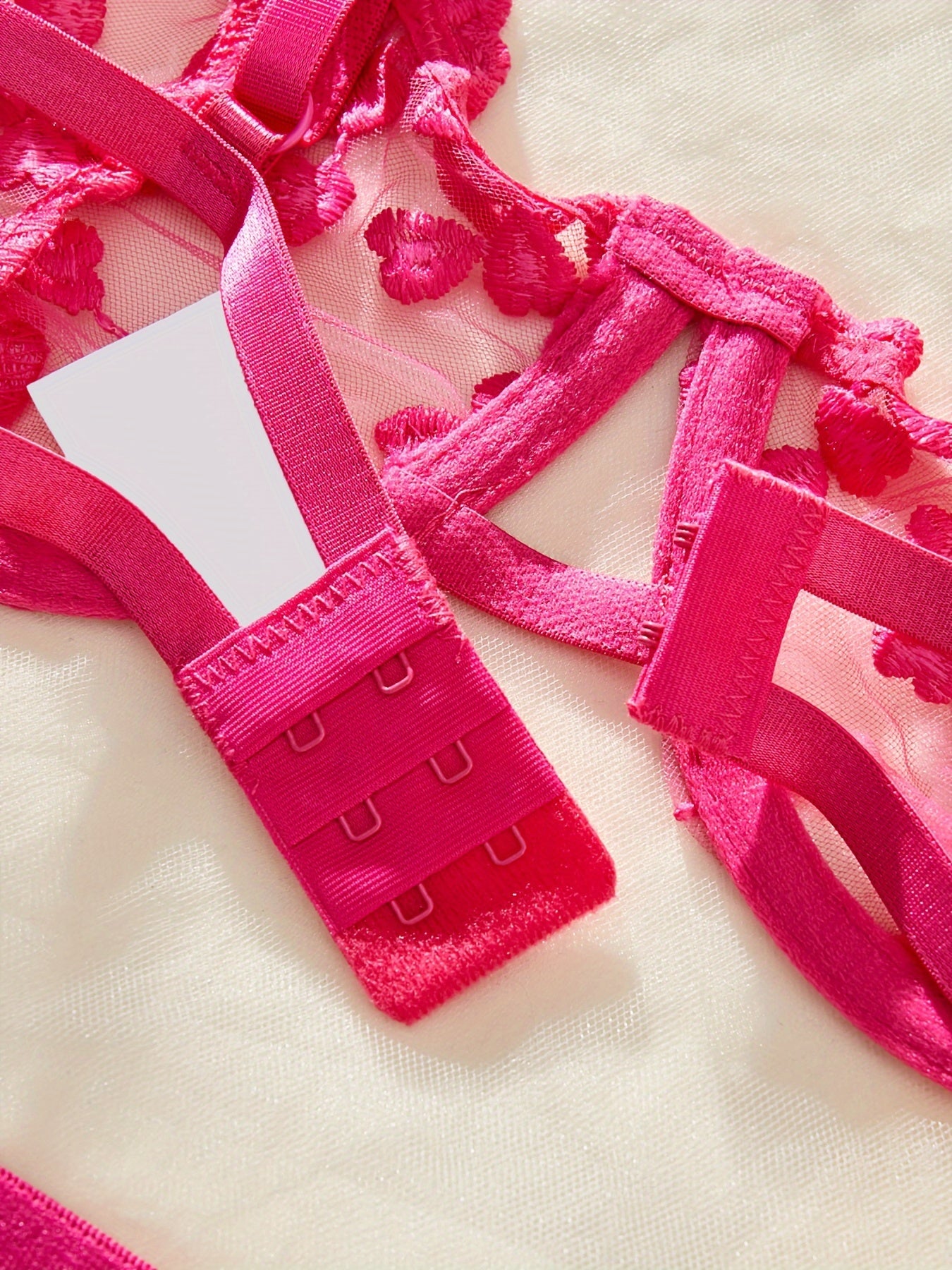 Women’s Lace Lingerie Set 2024 European and American Style Adjustable Bra and Panty