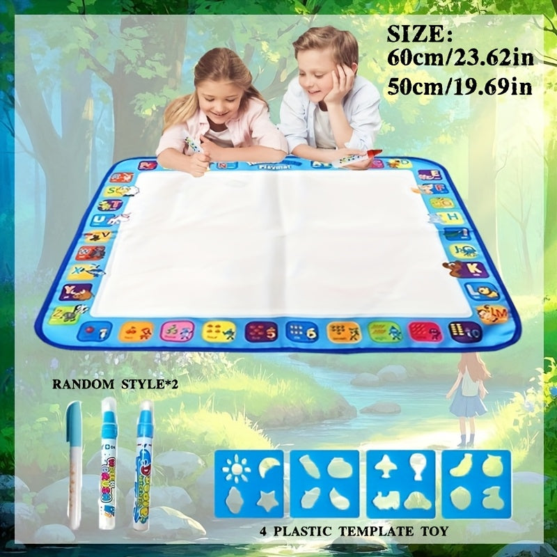 Water Drawing Canvas for Kids 59.99cm x 50.01cm Water Painting Mat for Creativity and Learning