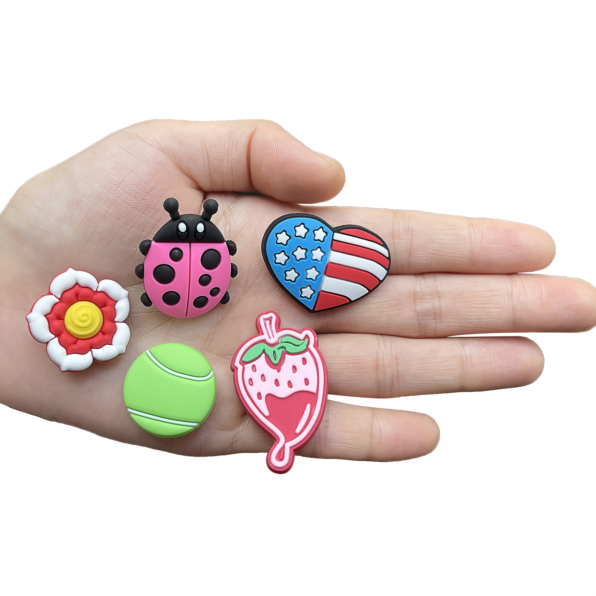 Unisex Shoe Charms Assorted Varieties for Sneakers Decoration 101pcs