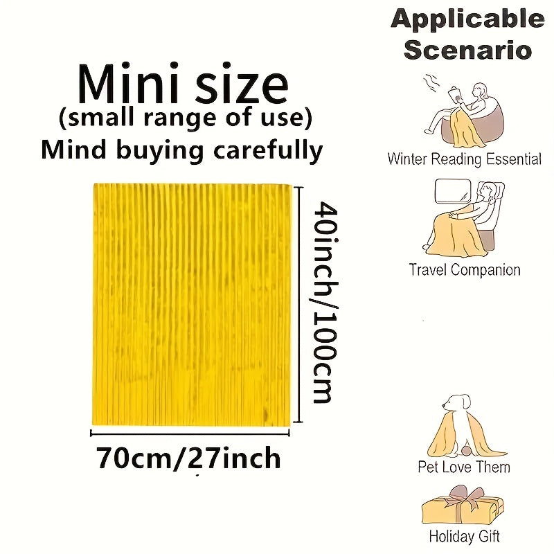 All-Season Checkered Fleece Throw Blanket for Sofa Nap Time and Gifting