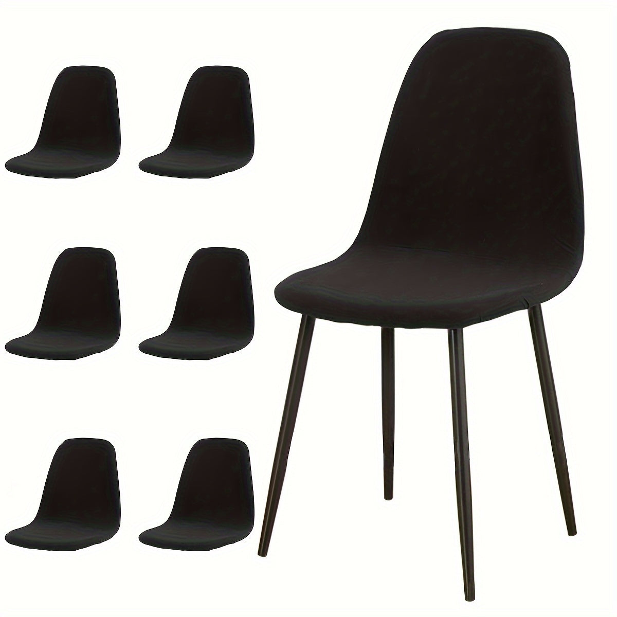 Waterproof Eames Chair Cover for Dining and Home Chairs 4-6 Pack