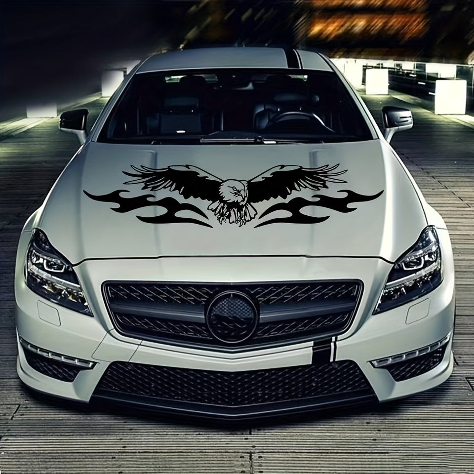 Car Exterior Decoration Cardboard Vinyl Sticker for Engine Hood Side Door