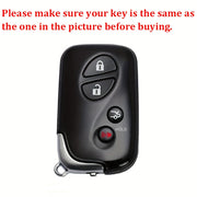 Universal Silicone Key Cover Compatible with Remote Fob, Anti-Drop Wear-Resistant