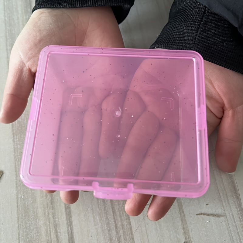 Multi-Functional Flip-Top Storage Box for Jewelry Cosmetics and Home Organization