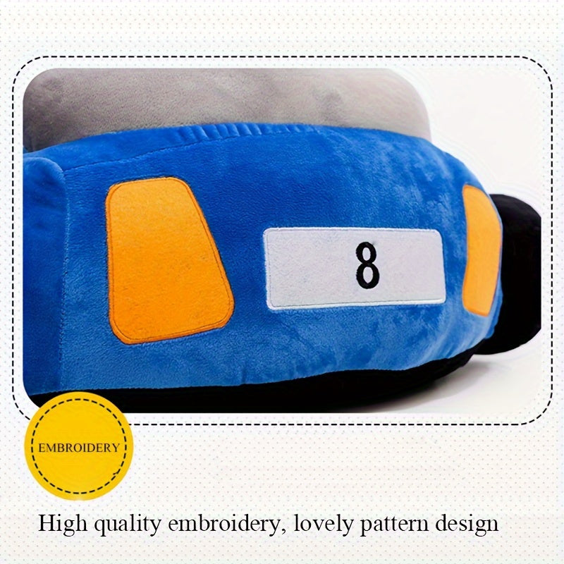 Bolalar uchun avtomobil shaklidagi yumshoq o‘rganish kreslasi, 3-14 yosh uchun, o‘yin xonasi uchun yumshoq buriladigan divan