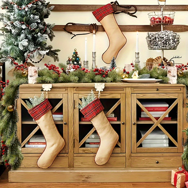 Artificial Pine Garland for Holiday Decor Flexible Unlit DIY Christmas Wreaths