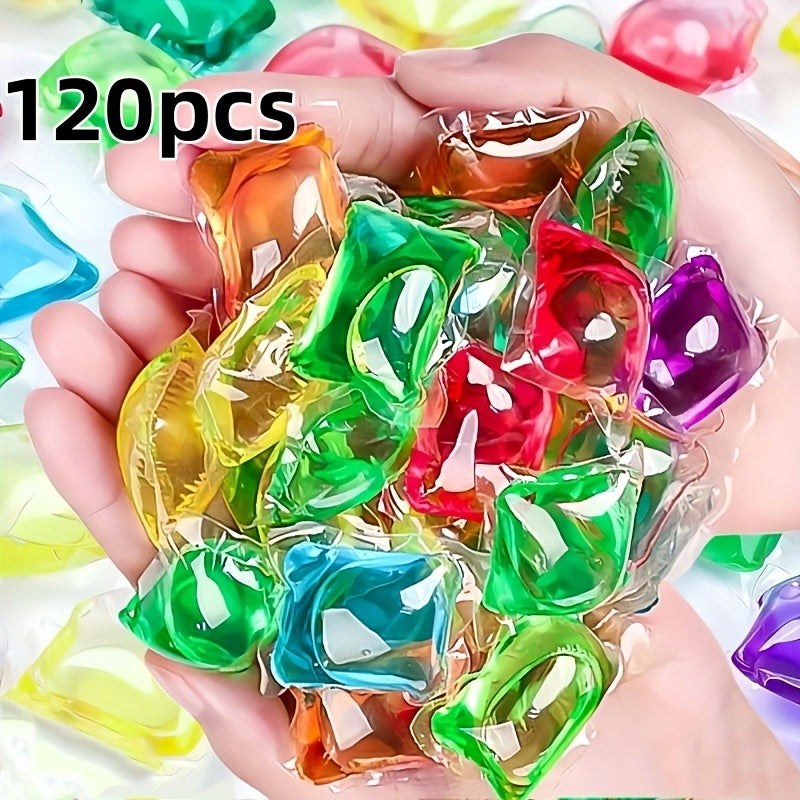 Pelotas de lavado 25/50/80/120 con fragancia duradera, detergente para ropa de PET de alta eficiencia y sin cloro
