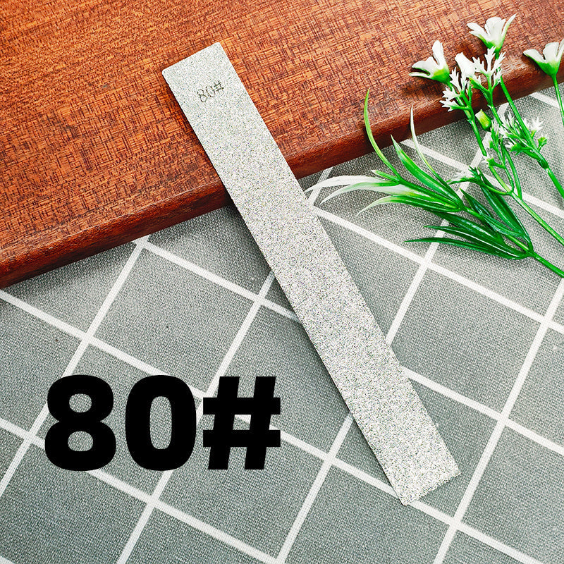 Knife Sharpener Set with 80 120 180 Grit Sharpening Stones for Kitchen Knives