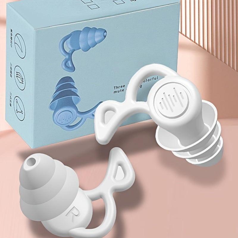 Reusable Sound Insulation Earplugs for Sleep Noise Reduction in Ear Canal