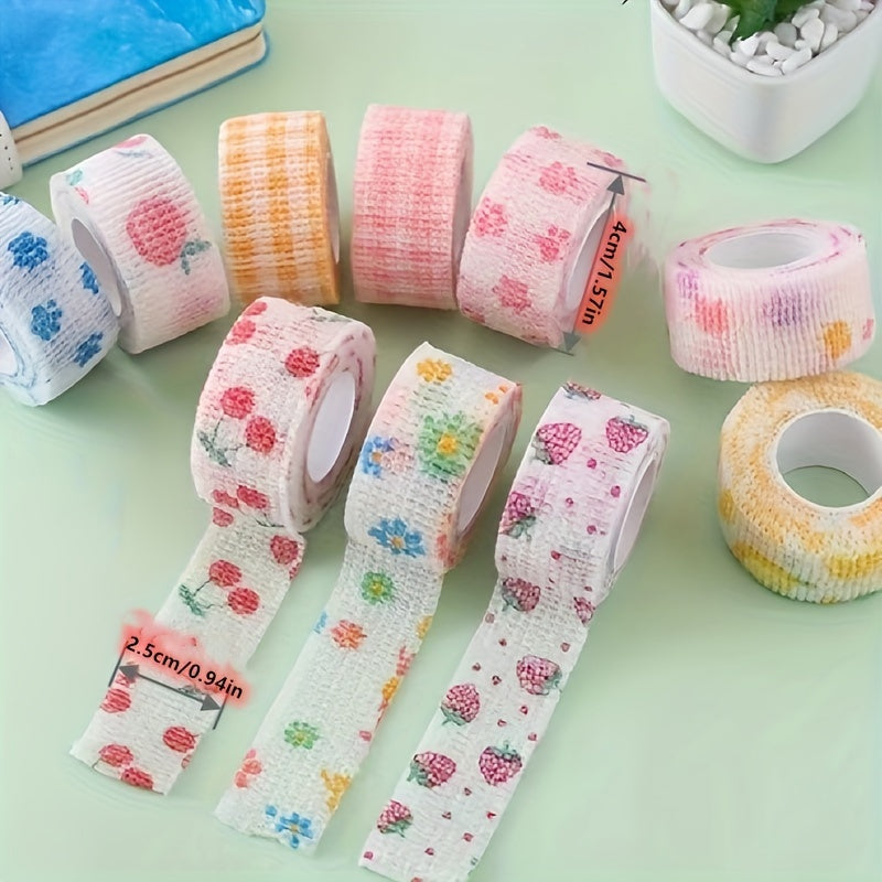 Mixed Multi-Color Non-Woven Fabric Thin Can Decorate Finger Storage Thread