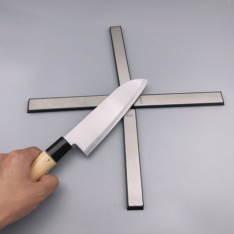 Oshxona pichoqlari uchun olmos whetstone pichoqni silliqlash to'plami, 4 ta.