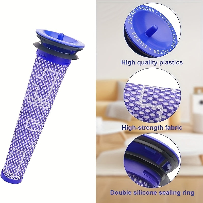 Dyson V6 V7 V8 DC59 DC58 uchun 3 ta oldindan motorli changyutgich filtri almashtirishlari