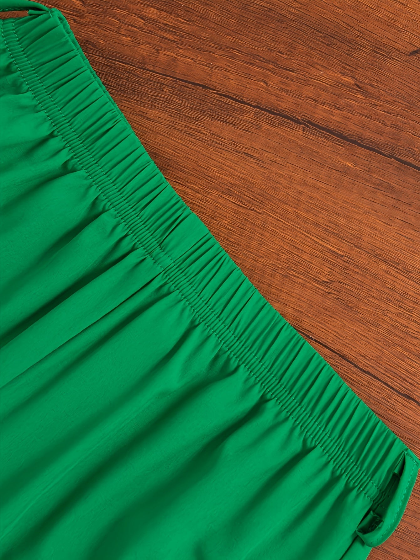 Girls Summer Casual Outfit with Cartoon Print Round Neck T-Shirt and Long Pants