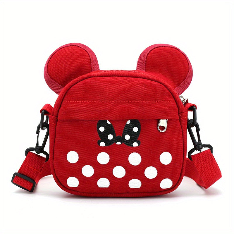 Cartoon Mouse Coin Purse Shoulder Bag for Travel and Holidays