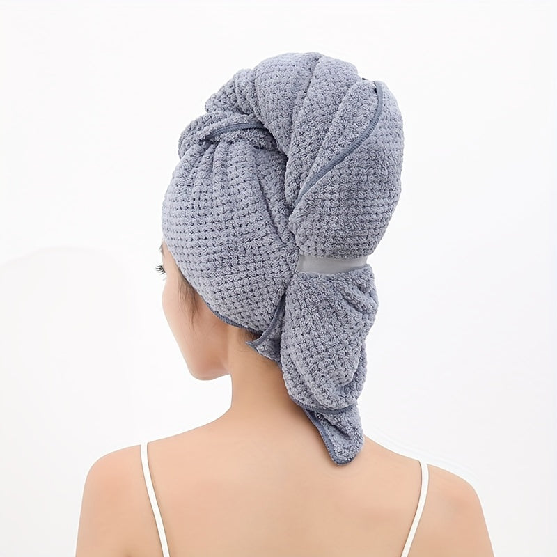 Uzoq, qalin va jingalak sochli ayollar uchun tez quriydigan mikrofiber soch sochiq. Har kuni qulaylik uchun elastik lenta bilan yumshoq koral fliys material. Tez quritish uchun bej rangli tuzilma.