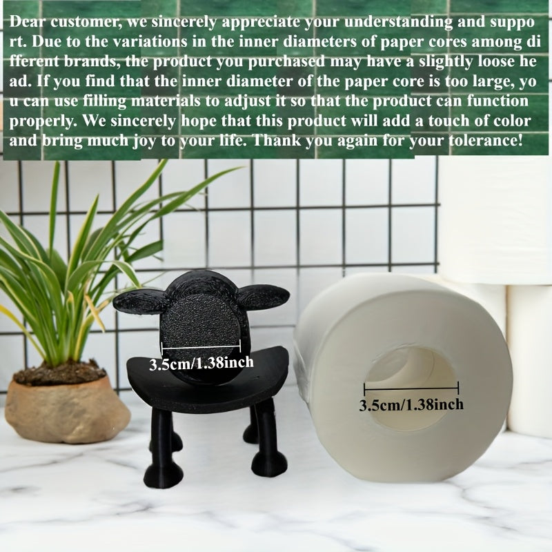 Cute Sheep Toilet Paper Holder for Bathroom Decor