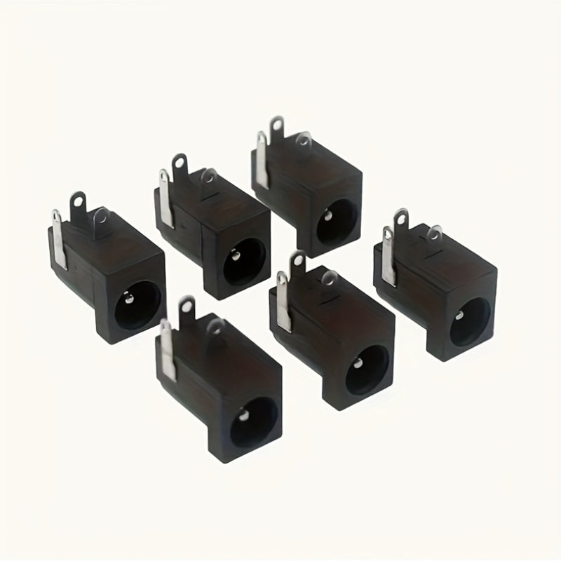 10 Pcs Universal DC Power Plug for Guitar and Bass Socket 5.5mm x 2.1mm