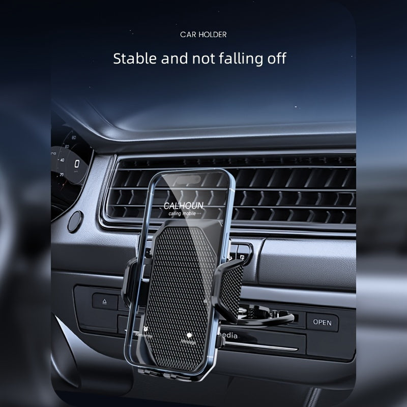 Car Phone Holder Car CD Navigation Mount 360° Rotation Durable Plastic