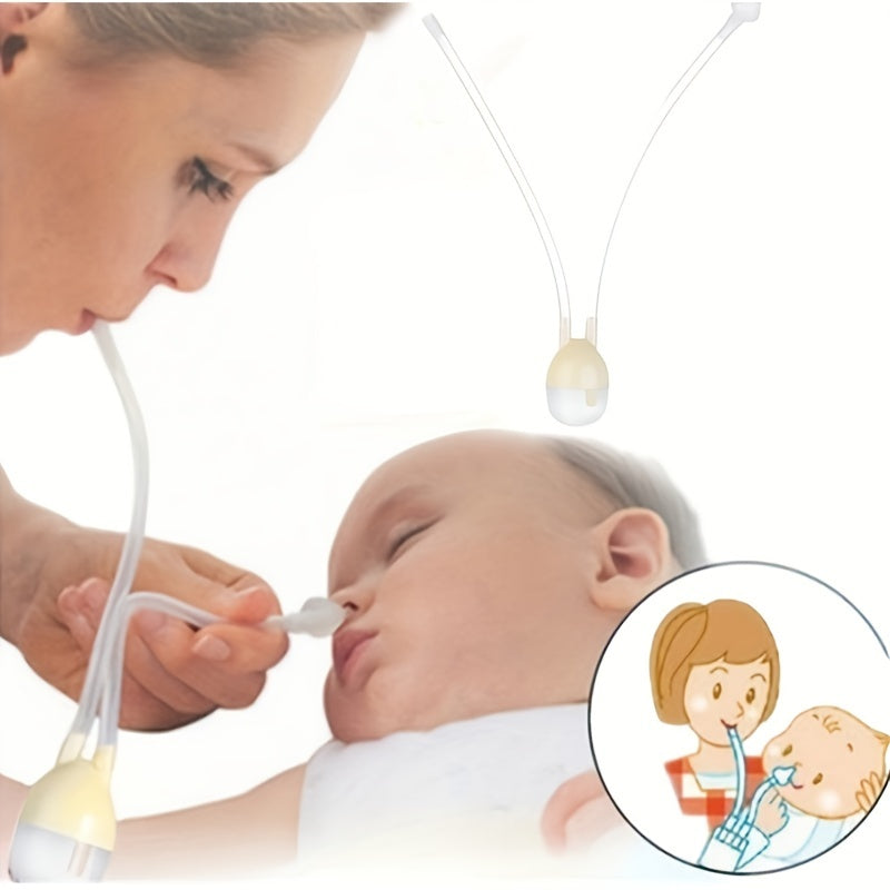 Children's Nasal Aspirator for Managing Nasal Discharge and Congestion