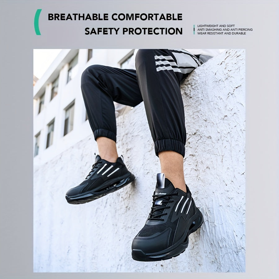 Women's Steel Toe Work Shoes Casual Durable Cushioned Sole