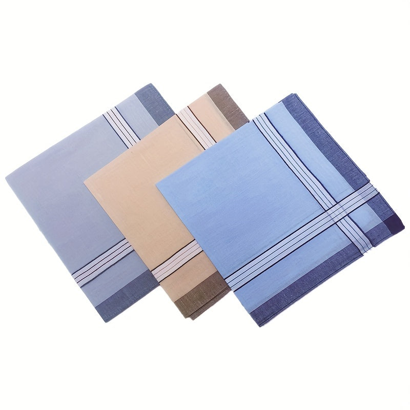 Erkaklar uchun klassik sharf to'plami 3, 6, 12 yoki 18 ta retro terlashga qarshi kvadrat sochiqlar