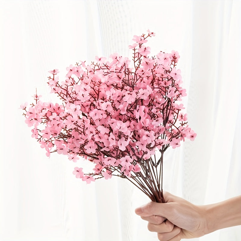 Artificial Cherry Blossom Branch Fake Flowers for Garden Wedding Home Decor 1 Pack