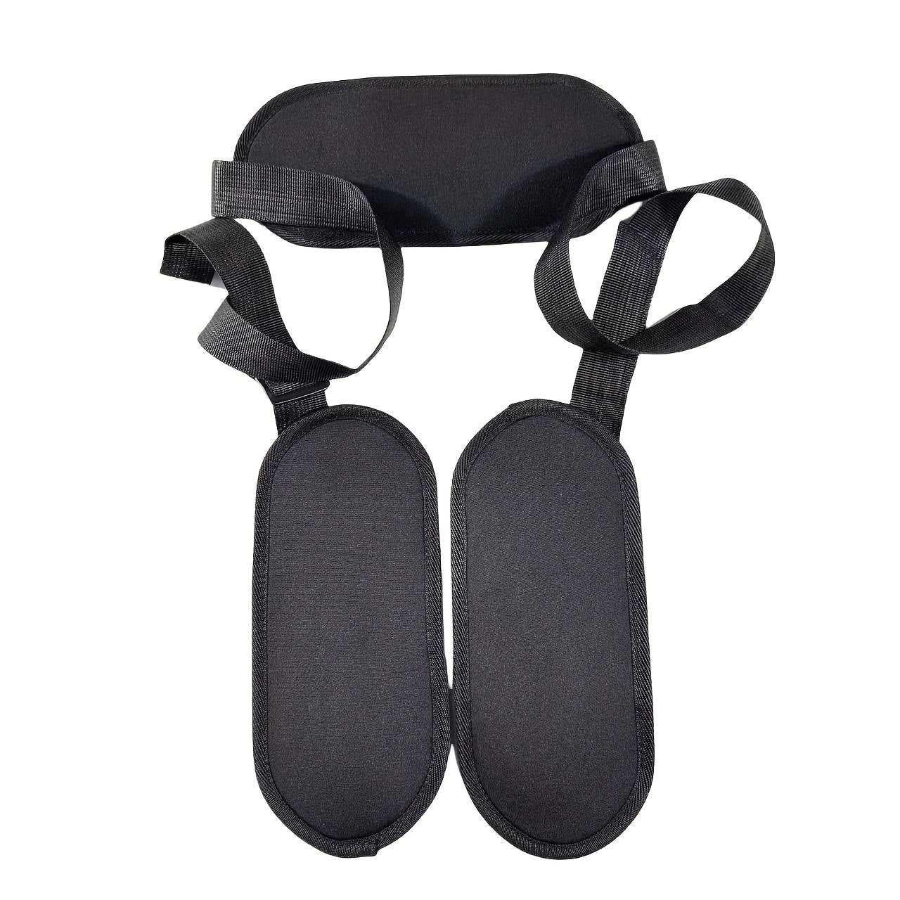 Kattalar ayol charmidan tayanchli oyoq bog'lamasi, sozlanadigan SM o'yinchoq juftliklar uchun