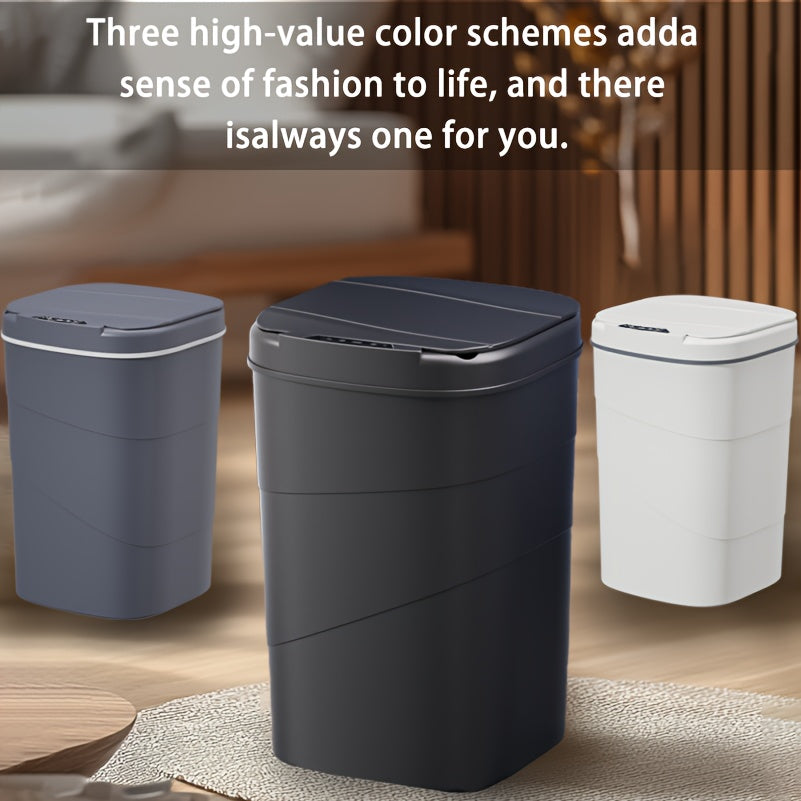 13L/17L Intelligent Induction Trash Can for Kitchen Bathroom Living Room