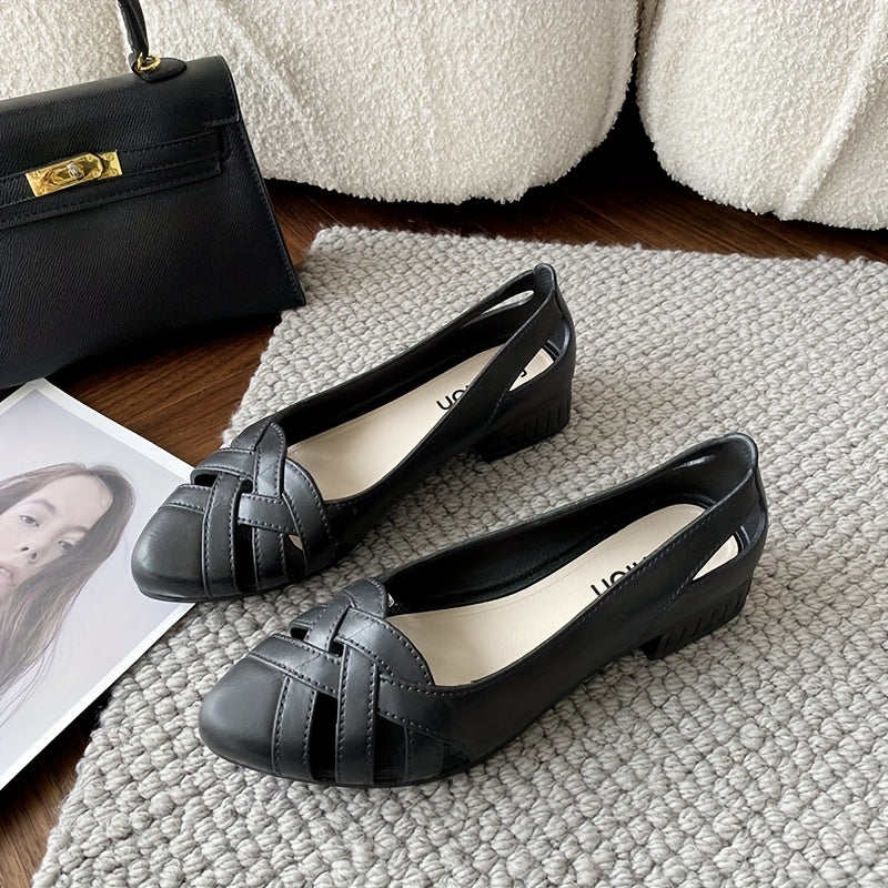 Women's Breathable Open-Toe Flat Shoes for Casual, Party, Beach