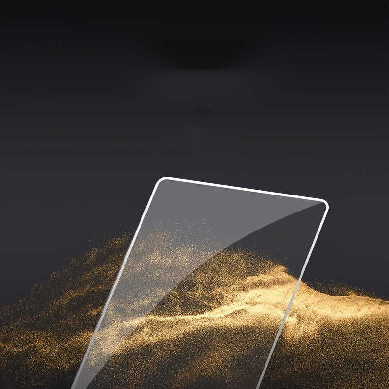 2 шт. закаленных стеклянных защитных пленки для автомобильных информационно-развлекательных систем и спидометра 39,62 см