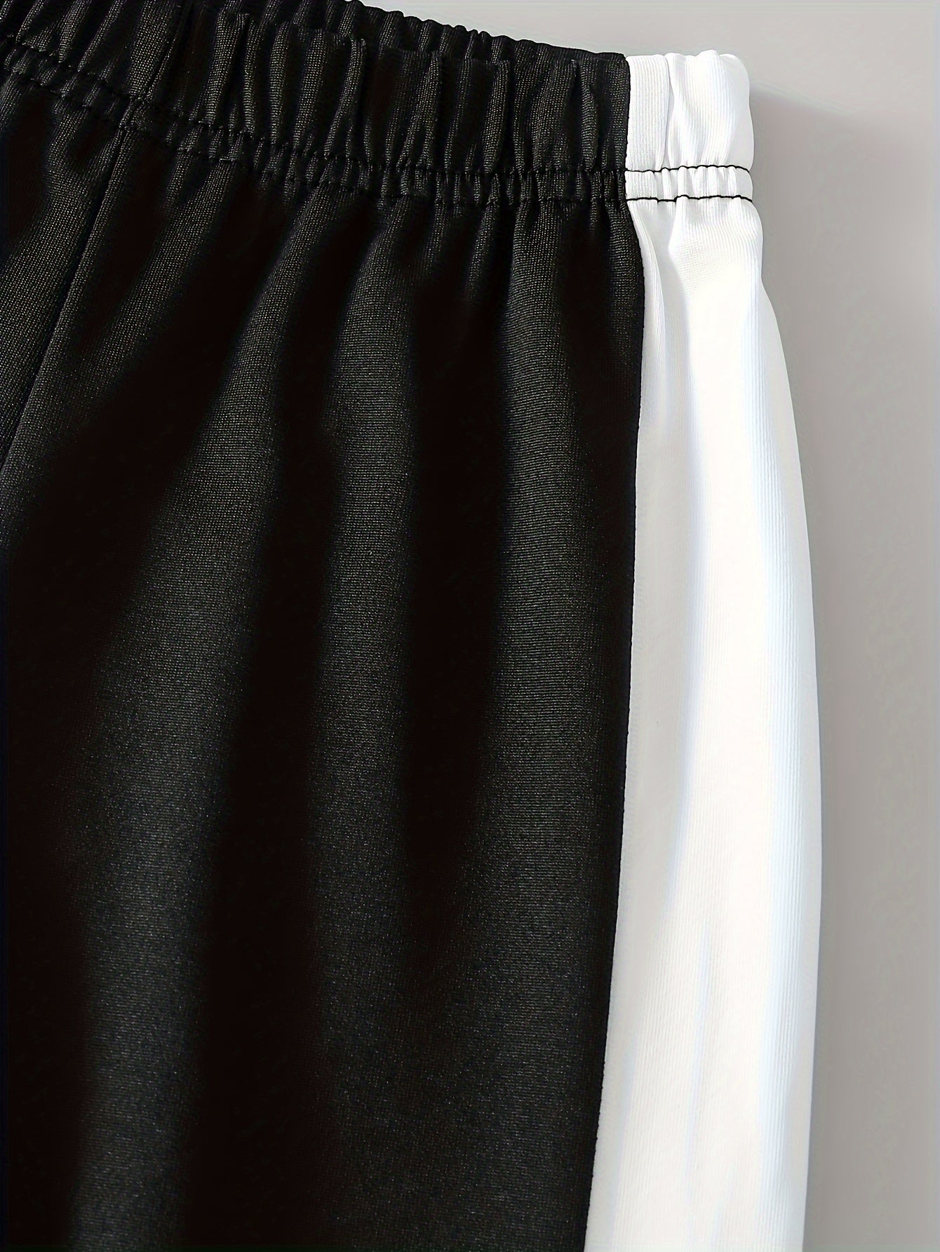 Kids' Hooded Jacket and Pants Set Fall Casual Stripes Polyester