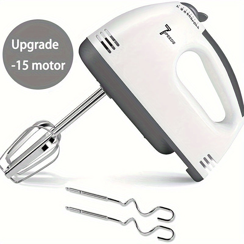 Электрический ручной миксер с 7 скоростями для выпечки и взбивания