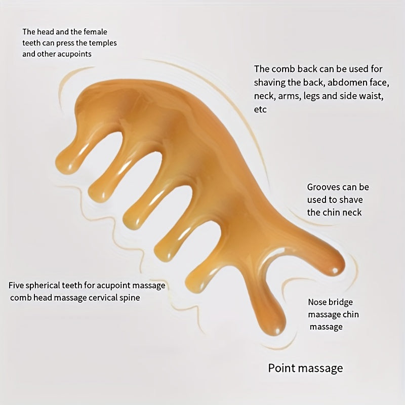 Set of 3 Full-Body and Face Massage Boards for Slimming, Meridian Dredging, Essential Oil, Skin and Muscle Relaxation