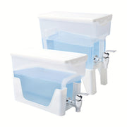 Laundry Detergent Dispenser with Measuring Cup for Laundry Room Organization