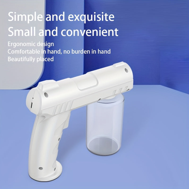 Wireless Handheld Spray Gun with Nano Atomization and USB Rechargeable Battery